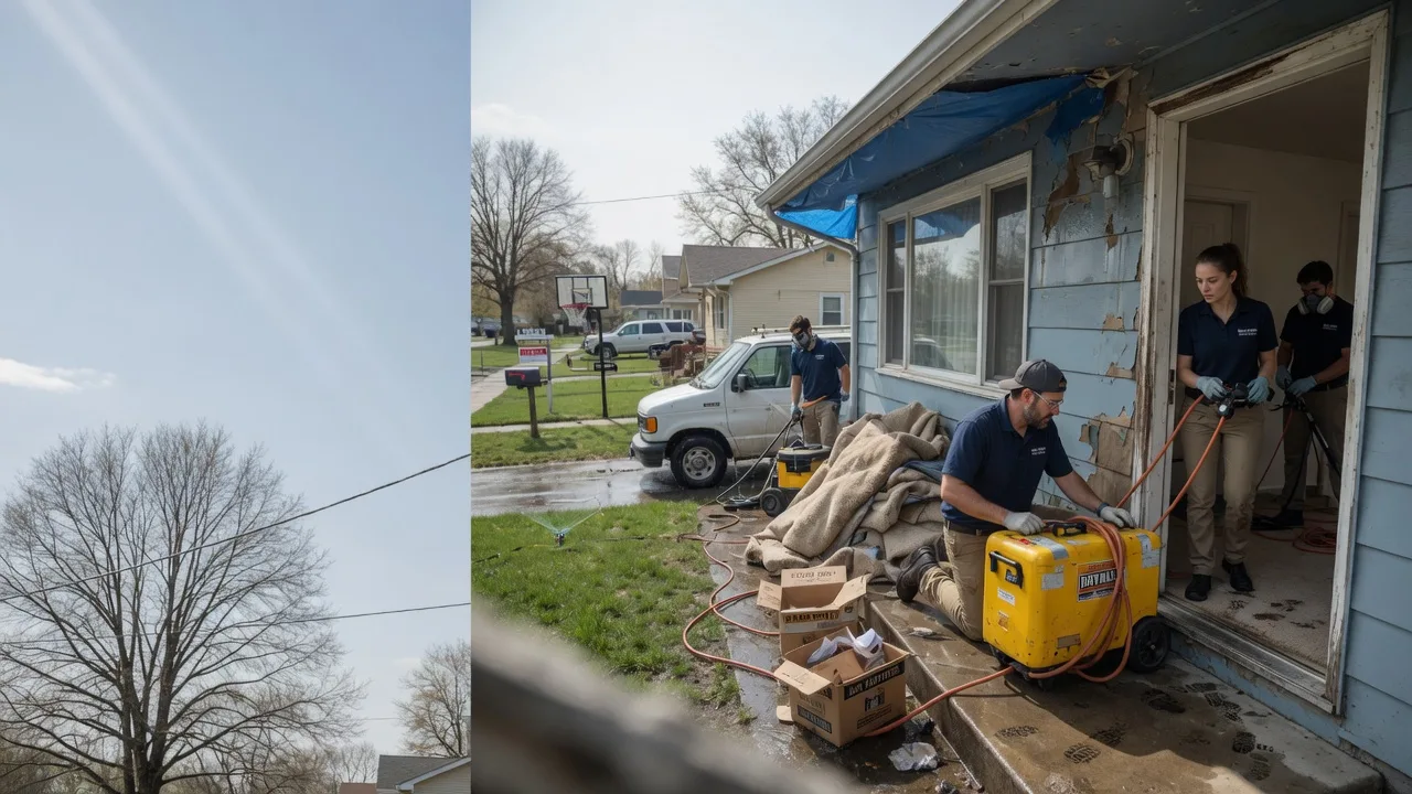 Basement Flood Cleanup in Holly Springs, NC near me